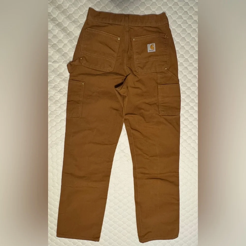 Carhartt B01-BRN Loose Original Fit Double Knee Pants – Men’s 28x32 - Picture 2 of 7